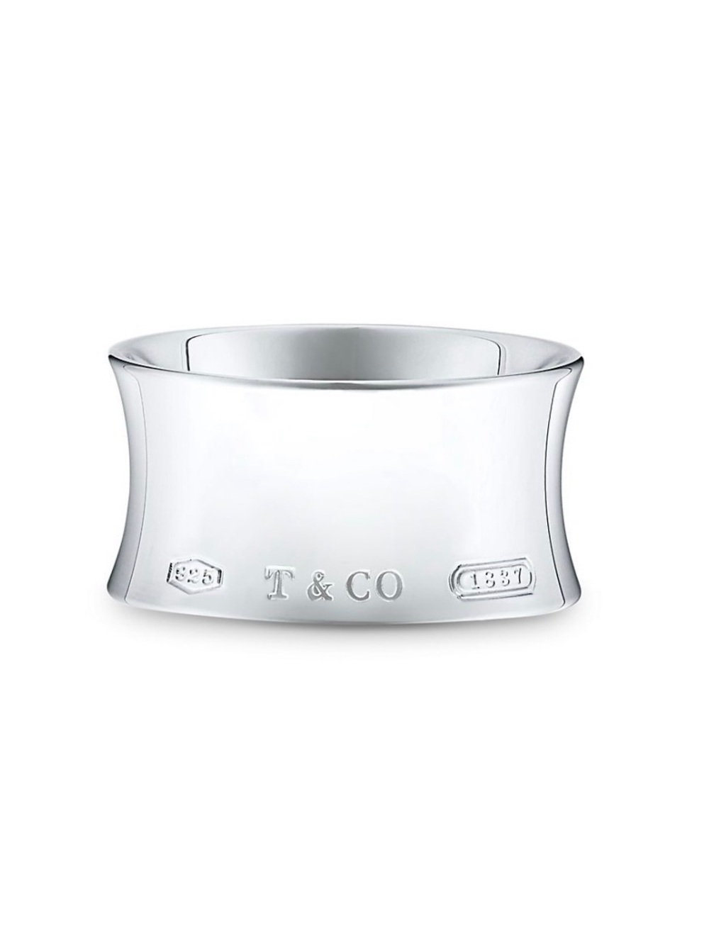 Tiffany & Co 1837 Wide Ring Sz. 8 - Picture 3 of 8